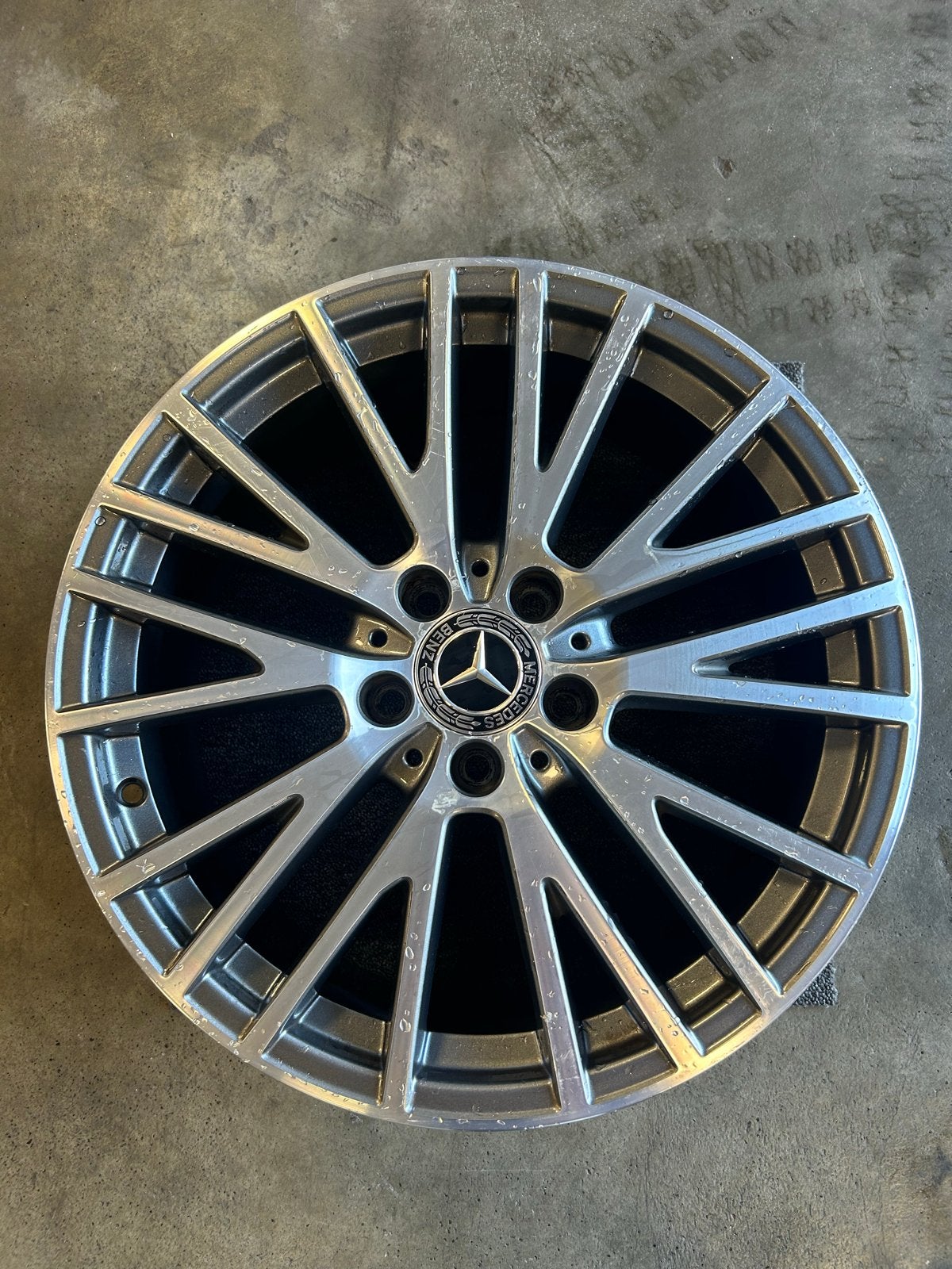 Set originele Mercedes-Benz 18 inch velgen, Auto-onderdelen, Ophalen, 18 inch, Gebruikt, Velg(en)