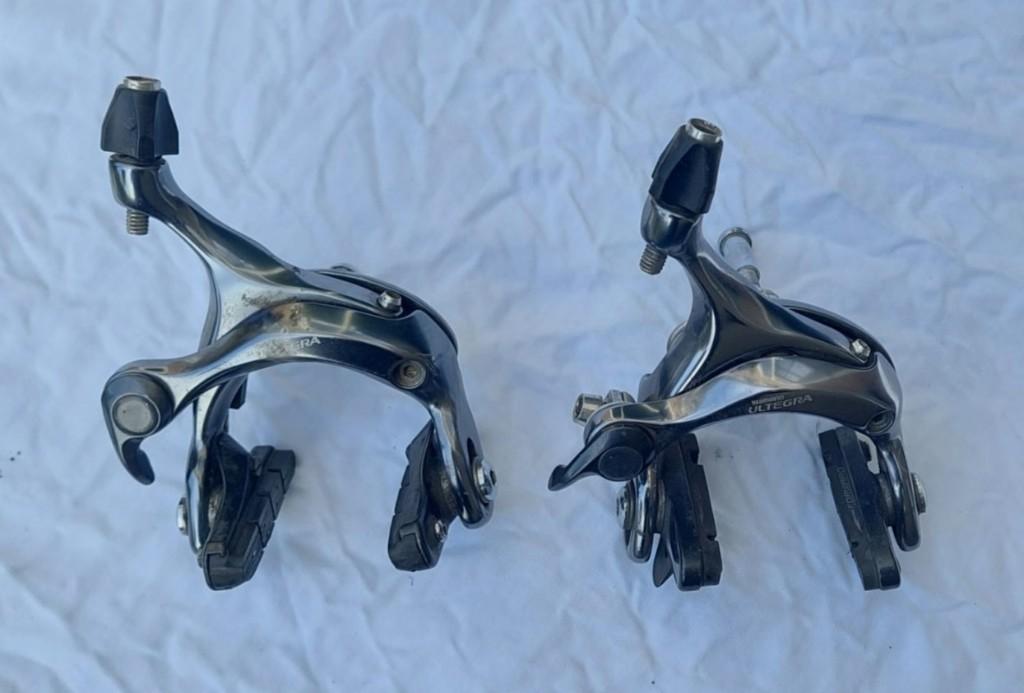 Shimano Ultegra BR-6600 remklauwset, Fietsen en Brommers, Fietsonderdelen, Remmen, Gebruikt, Shimano Ultegra, Ophalen of Verzenden
