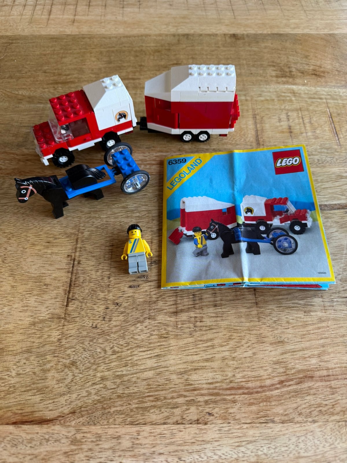 Lego Horse Trailer 6359, City, Lego, Ophalen of Verzenden, Zo goed als nieuw