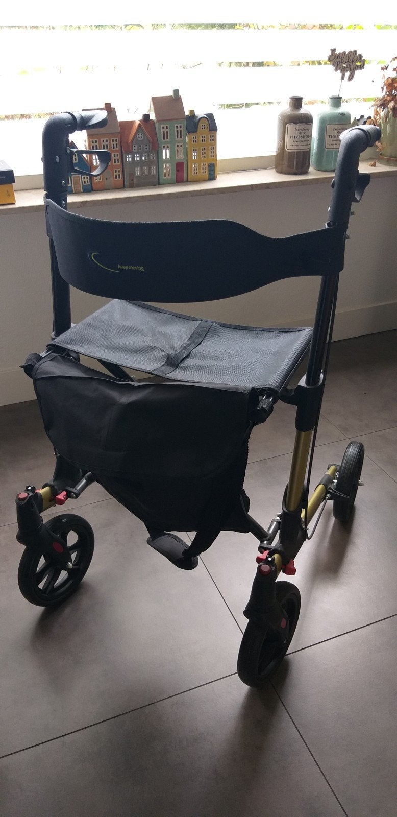 inklapbare lichtgewicht rollator, Ophalen of Verzenden, Lichtgewicht