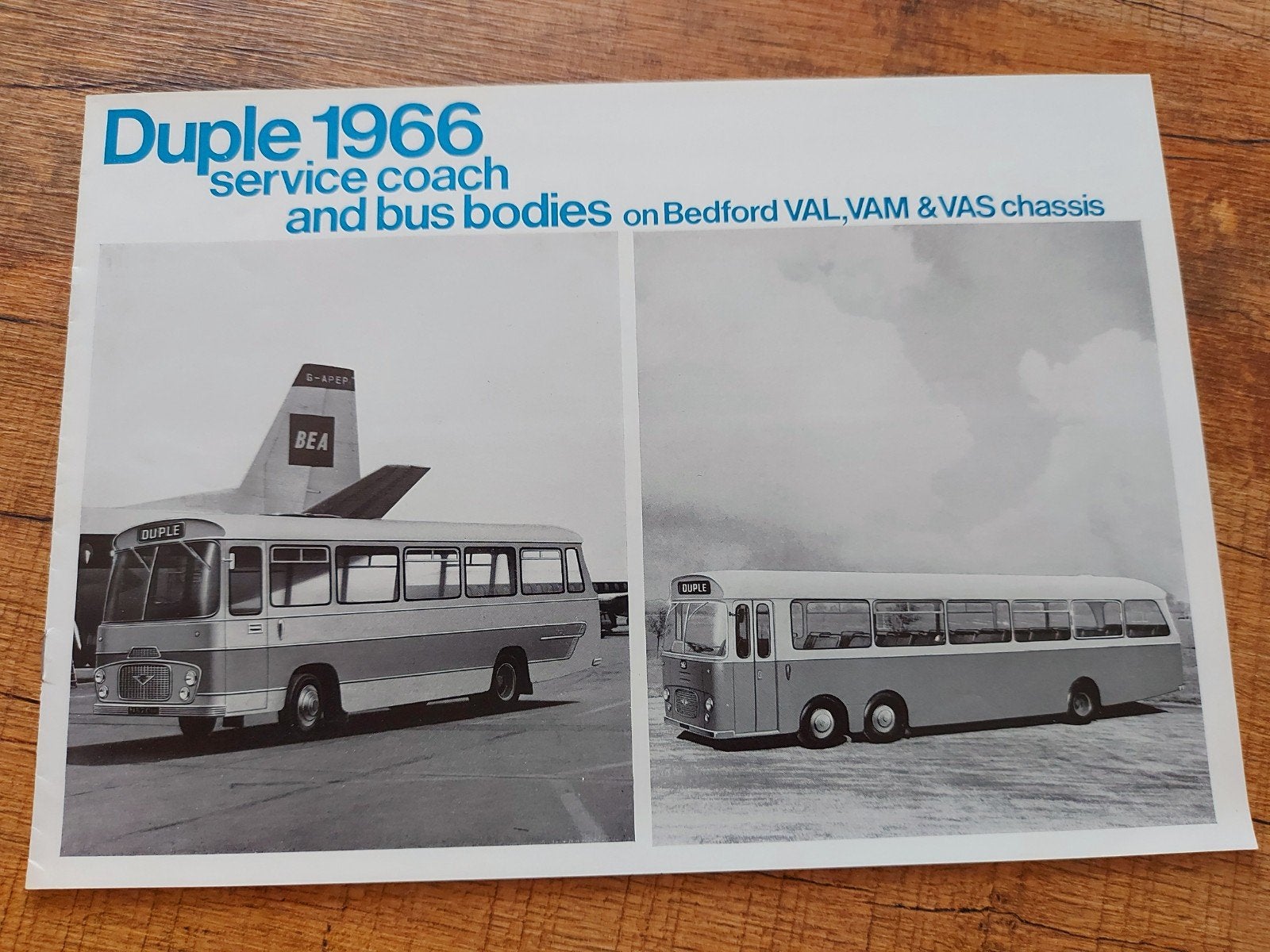 1966 Duple bus / coach specificaties folder, Boeken, Ophalen of Verzenden, Zo goed als nieuw, Overige merken