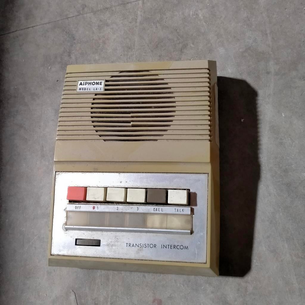 Aiphone LA-3 Transistor Intercom Telefooncentrale, Ophalen of Verzenden, Gebruikt, Analoge centrale