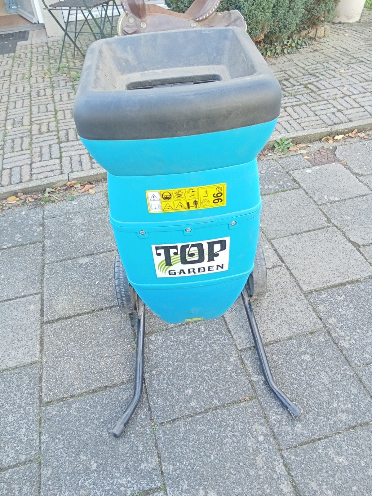 Krachtige Elektrische Takkenversnipperaar Top Garden 2500W, Tuin en Terras, Ophalen