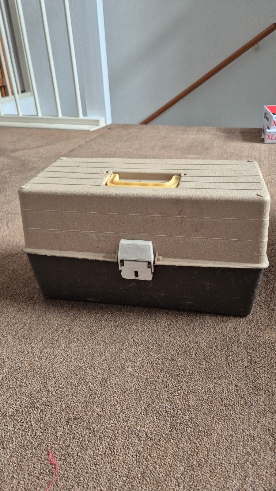 Vintage Viskoffer Compleet met Dobbers, Lood, Haken & Lijn, Watersport en Boten, Ophalen, Gebruikt