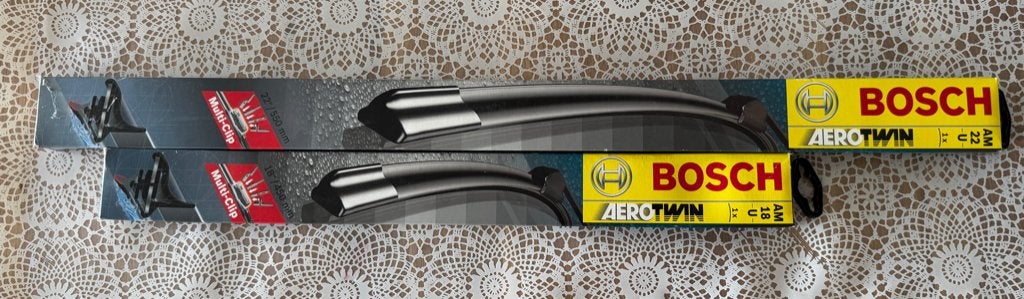 Bosch ruitenwissers Aerotwin AP18U en 22U nieuw, Ophalen of Verzenden, Nieuw
