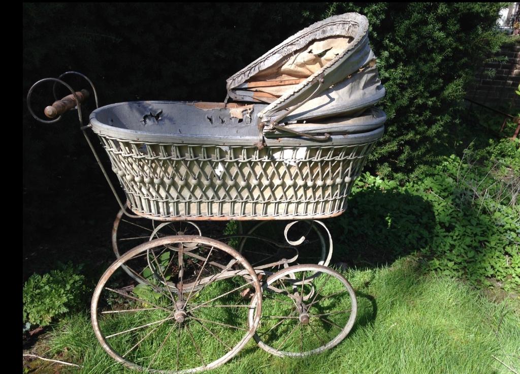 antieke kinderwagen, Antiek en Kunst, Antiek | Speelgoed, Ophalen