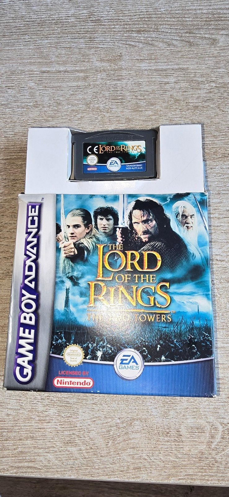 Lord of the Rings: The Two Towers GBA - Compleet & Netjes, 1 speler, Ophalen of Verzenden, Zo goed als nieuw, Avontuur en Actie