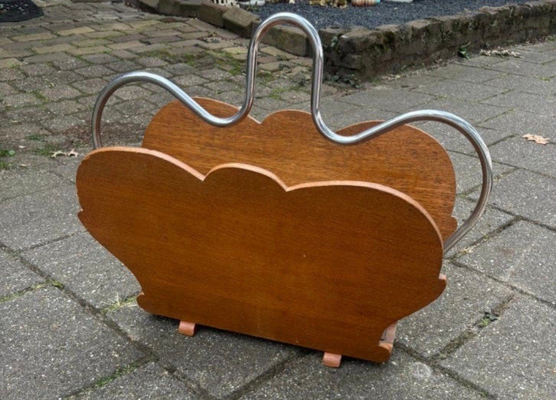 krantenbak, Ophalen, Gebruikt