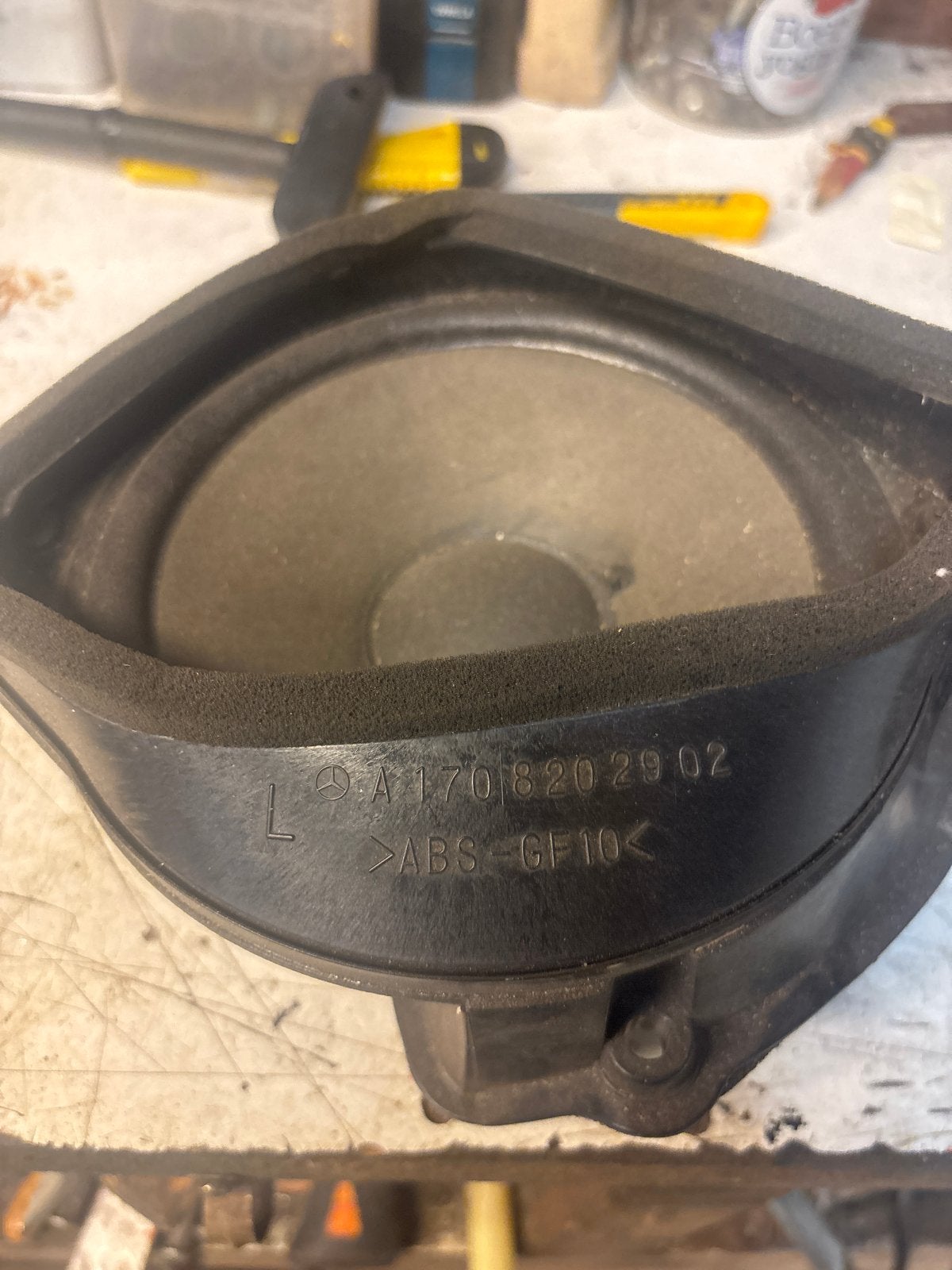 Mercedes-Benz A1708202902 A1708203002 Speakerset, Ophalen of Verzenden, Gebruikt, Mercedes-Benz