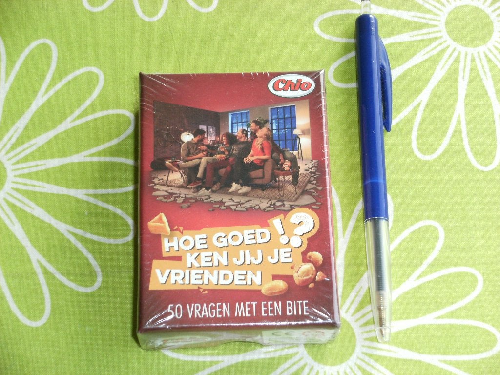 Nieuw in seal: Chio - Hoe goed ken jij je vrienden?, Vijf spelers of meer, Ophalen of Verzenden, Nieuw