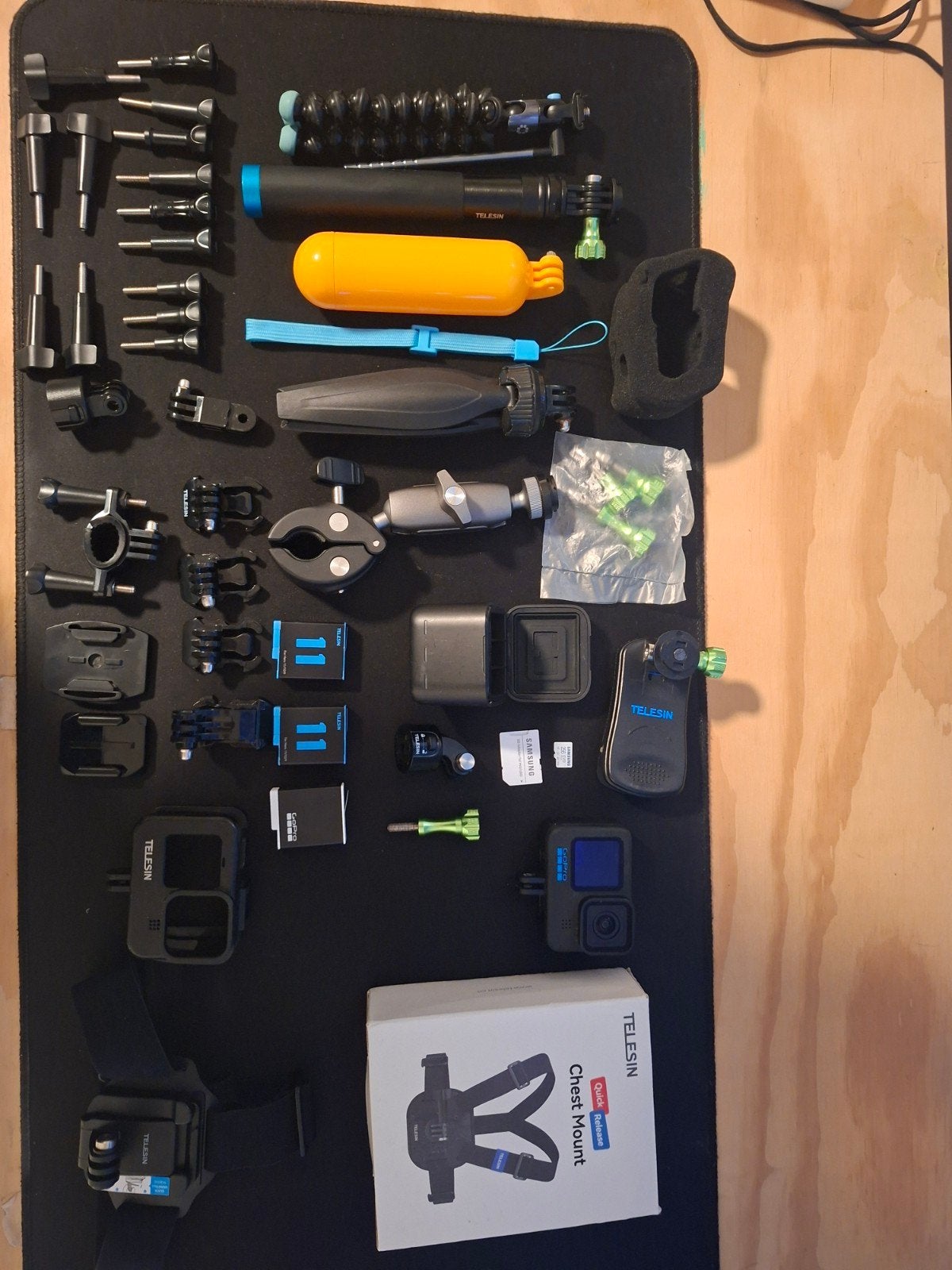 GoPro Hero 11 Black met uitgebreide accessoireset