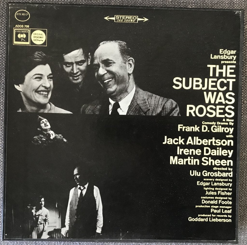 The subject was Roses - lp vinyl - drie lp's, Inclusief binnenhoes, Ophalen of Verzenden, Zo goed als nieuw, 12 inch
