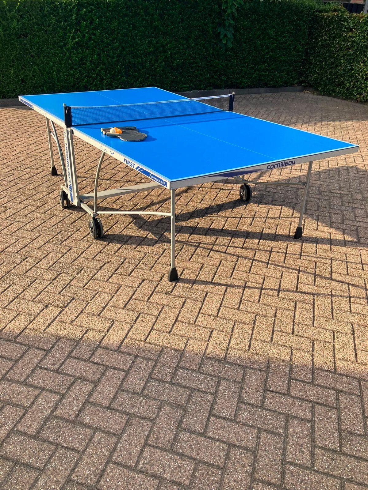 Cornilleau Firs Outdoor Tafeltennistafel - Zo goed als nieuw, Ophalen, Zo goed als nieuw, Tafel Outdoor, Verrijdbaar