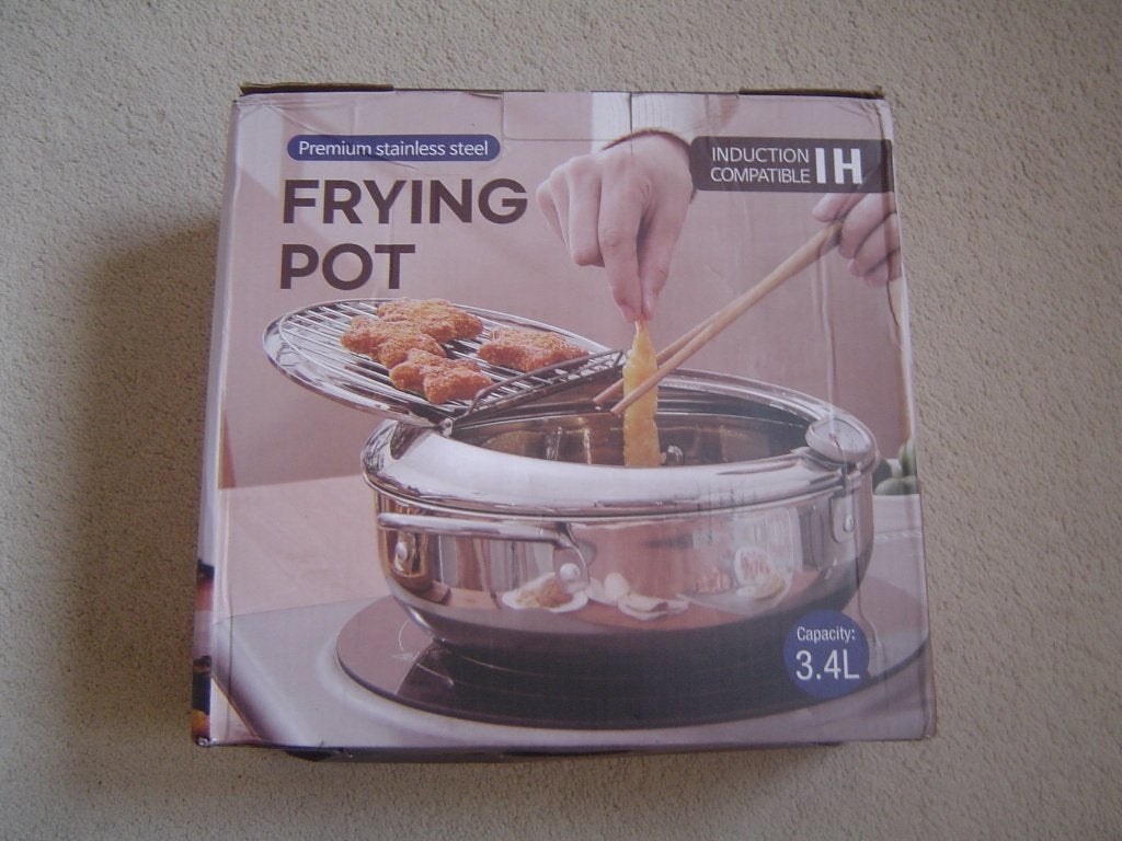 Frying Pot (frituurpan) nieuw in doos, Huis en Inrichting, Frituurpan, Geschikt voor inductie, Nieuw, Ophalen of Verzenden