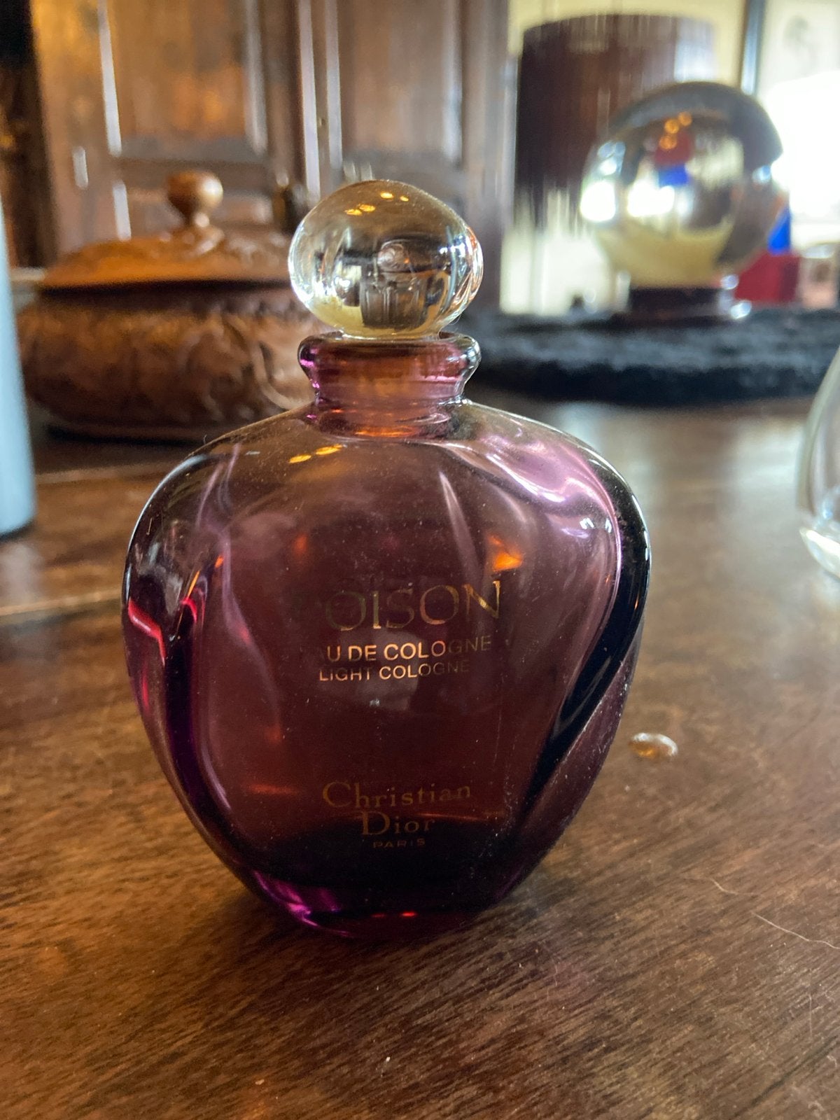 Vintage Christian Dior Poison Light Cologne 100ml, Verzenden, Gebruikt