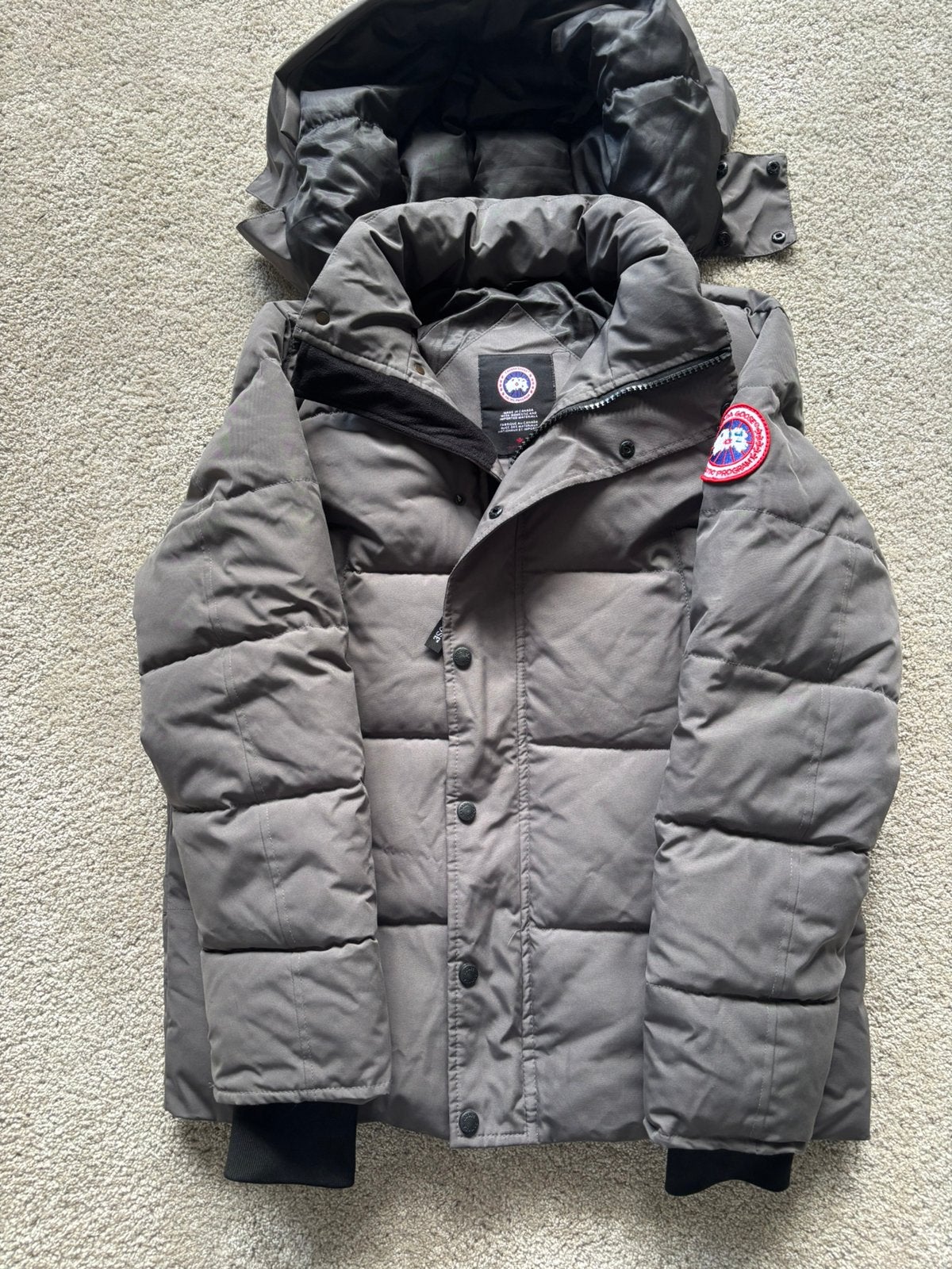 Canada goose jas, Kleding | Heren, Jassen | Winter, Ophalen, Zo goed als nieuw, Maat 46 (S) of kleiner, Overige kleuren