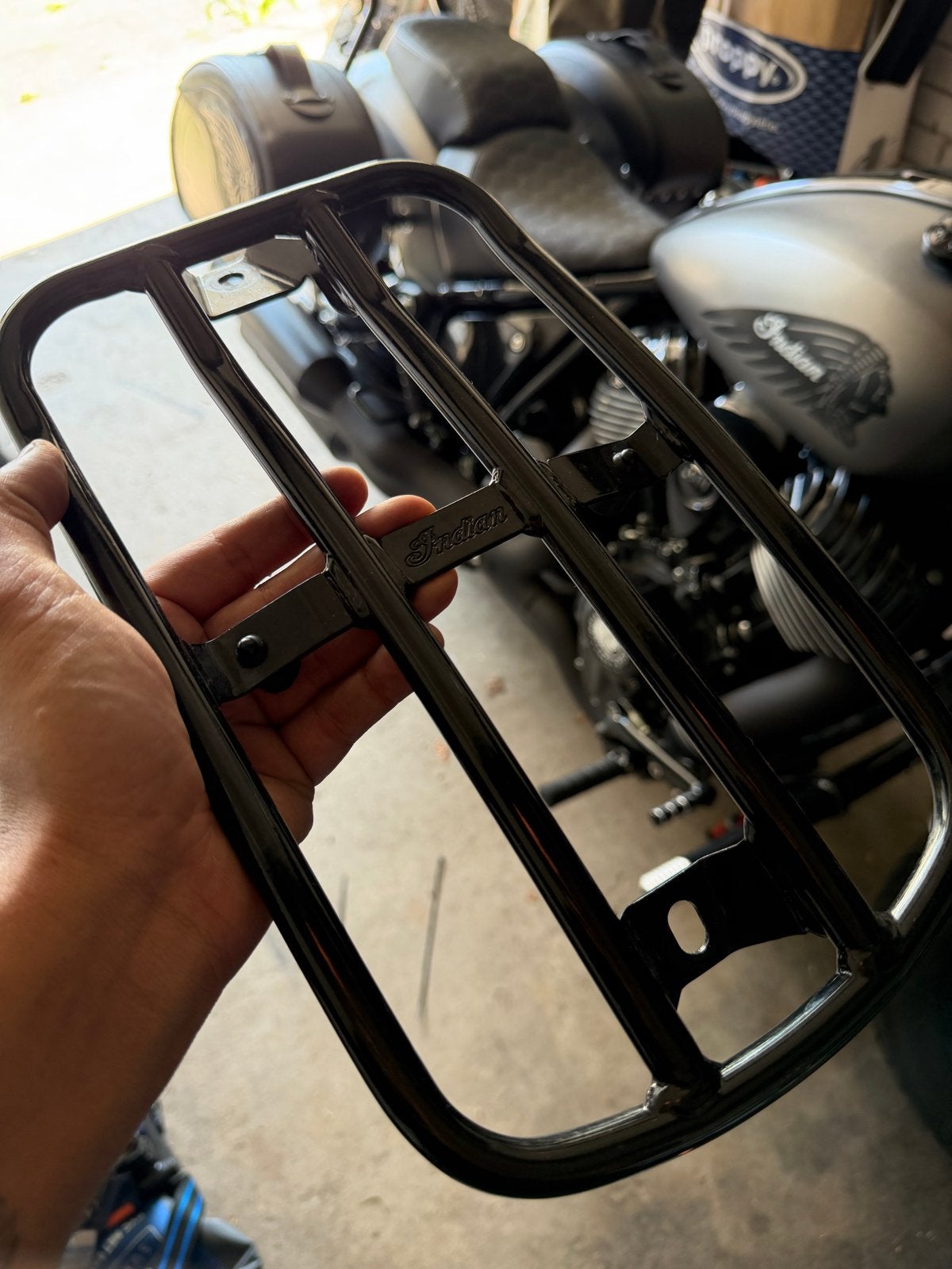 Bagagerek Indian Chief Bobber Dark Horse, Motoren, Ophalen of Verzenden, Gebruikt