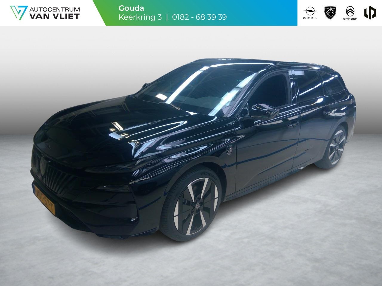 Peugeot e-308 SW GT 58 kWh Massage stoelen, Auto's, Gebruikt, 156 pk, Zwart, Origineel Nederlands