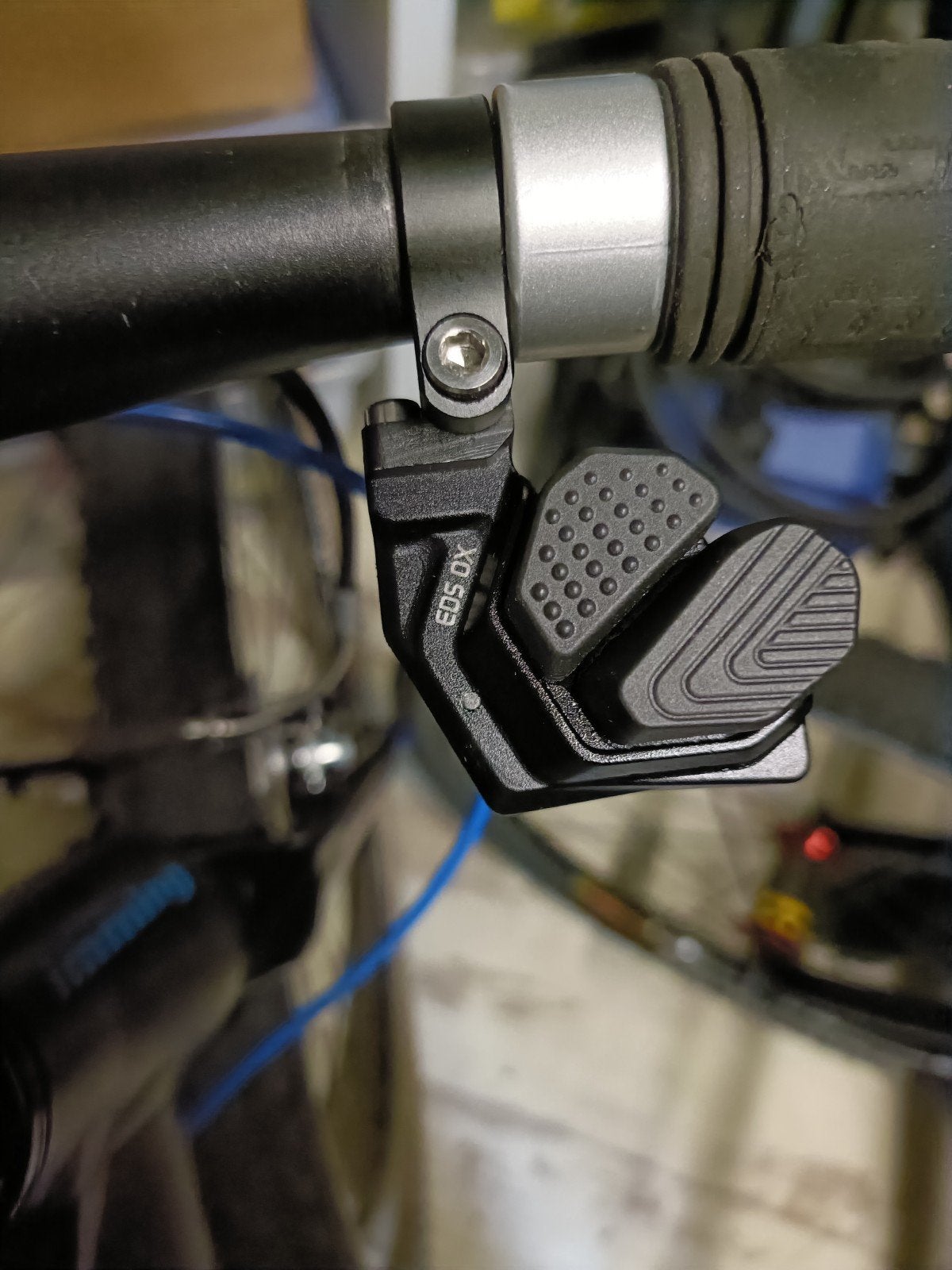 Elektronische Mtb gravel Derailleur en shifter, Ophalen, Gravelbike, Zo goed als nieuw, Derailleur of Ketting