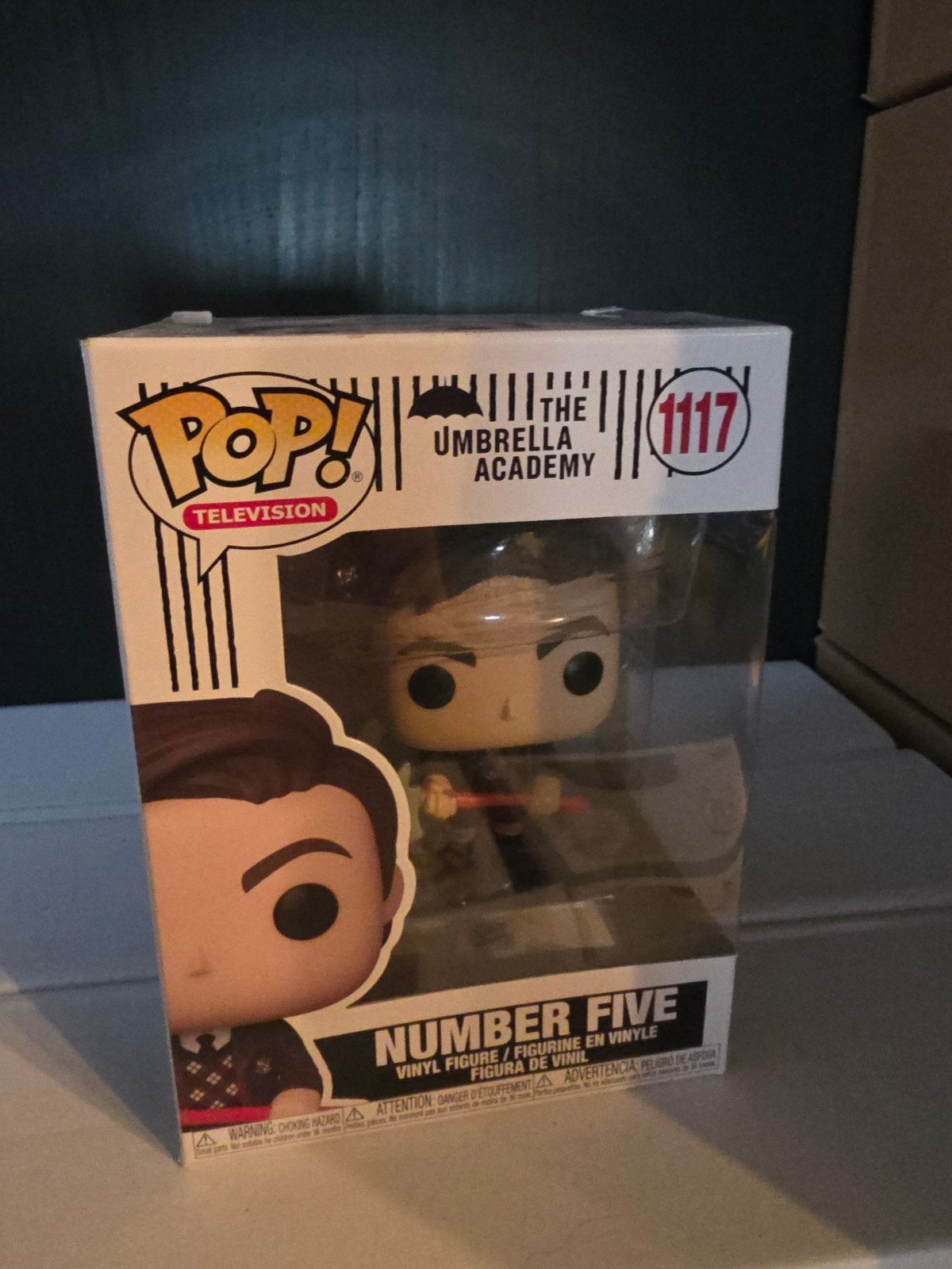 Funko Pop! The Umbrella Academy - Number Five (1117), Ophalen of Verzenden, Nieuw