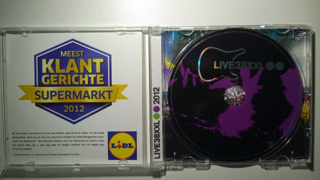 Live38XXL, Ophalen of Verzenden, Zo goed als nieuw, Pop, Album
