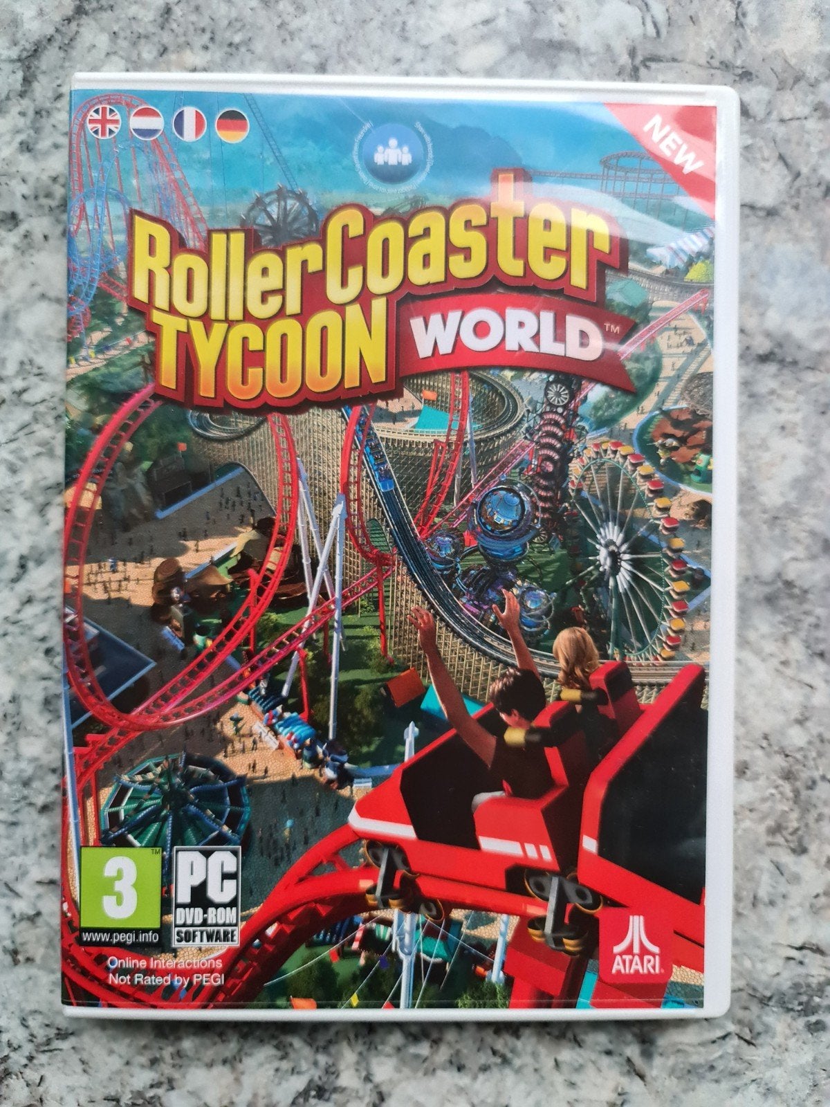 RollerCoaster Tycoon World PC DVD-ROM, Spelcomputers en Games, Ophalen of Verzenden