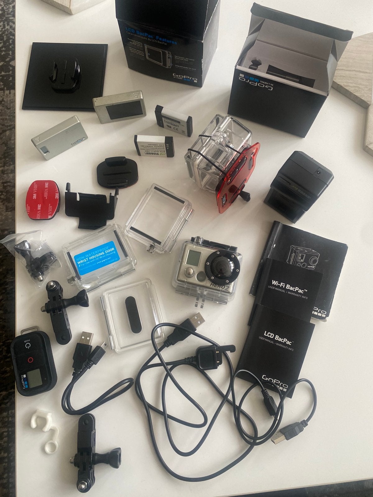 Gopro Hero2, Audio, Tv en Foto, Ophalen of Verzenden, Zo goed als nieuw, GoPro