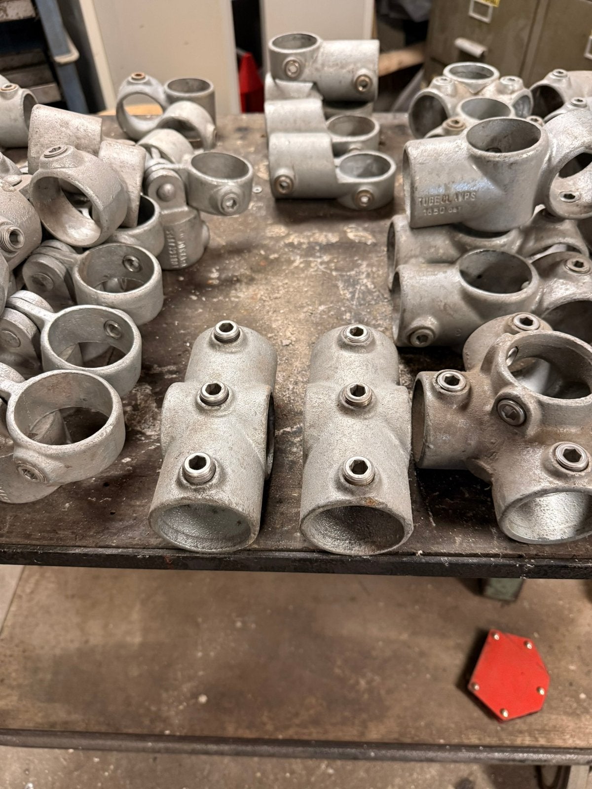 Steigerbuis koppelingen 46 stuks, Ophalen, Zo goed als nieuw, Overige typen