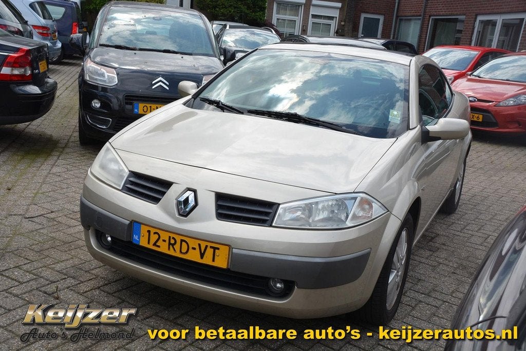 Renault Mégane Coupé-Cabriolet 2.0-16V Privilège Luxe APK, Auto's, Renault, Gebruikt, 4 cilinders, Cabriolet, 4 stoelen