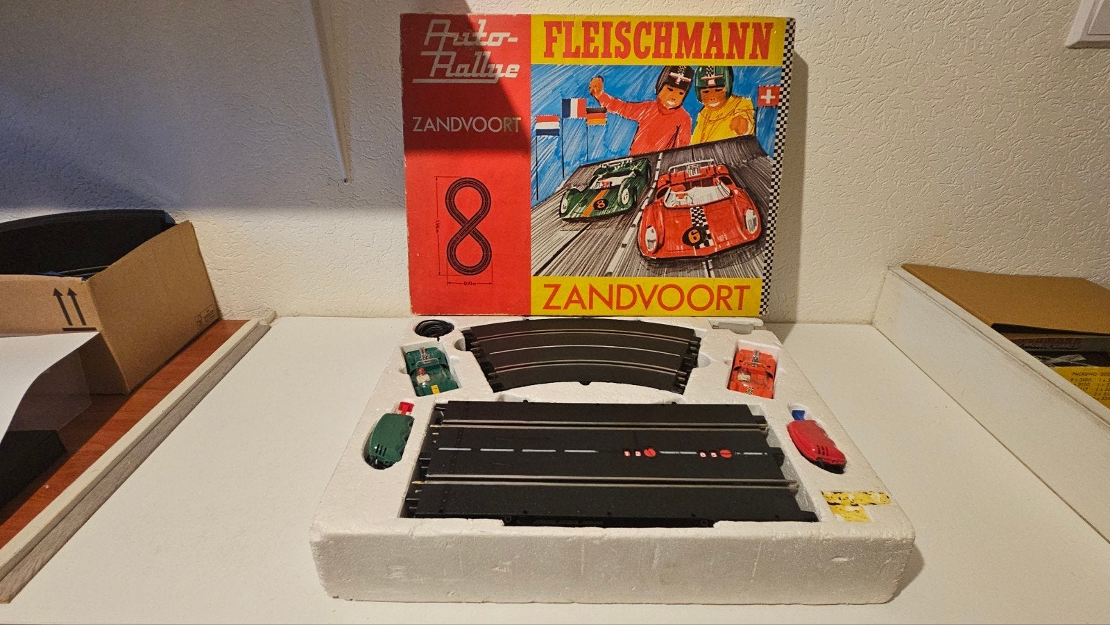 Fleishmann racebaan Zandvoort auto Rally, Fleischmann, Zelf te bouwen, Ophalen of Verzenden, Elektrisch