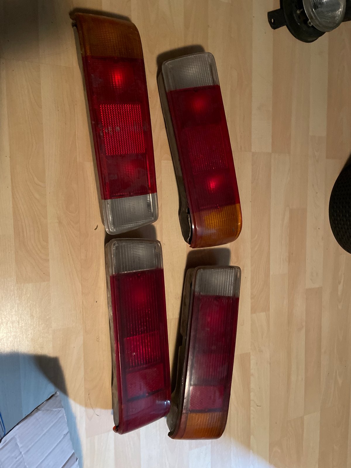 BMW E21 Achterlichten - Set van 4, Auto-onderdelen, Ophalen of Verzenden, Gebruikt, BMW