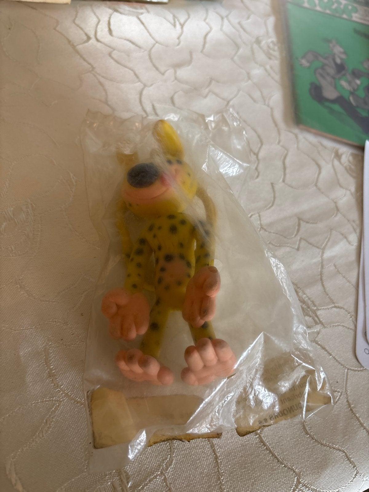 Vintage Marsupilami figuur in originele verpakking, Verzamelen, Stripfiguren, Ophalen of Verzenden, Nieuw