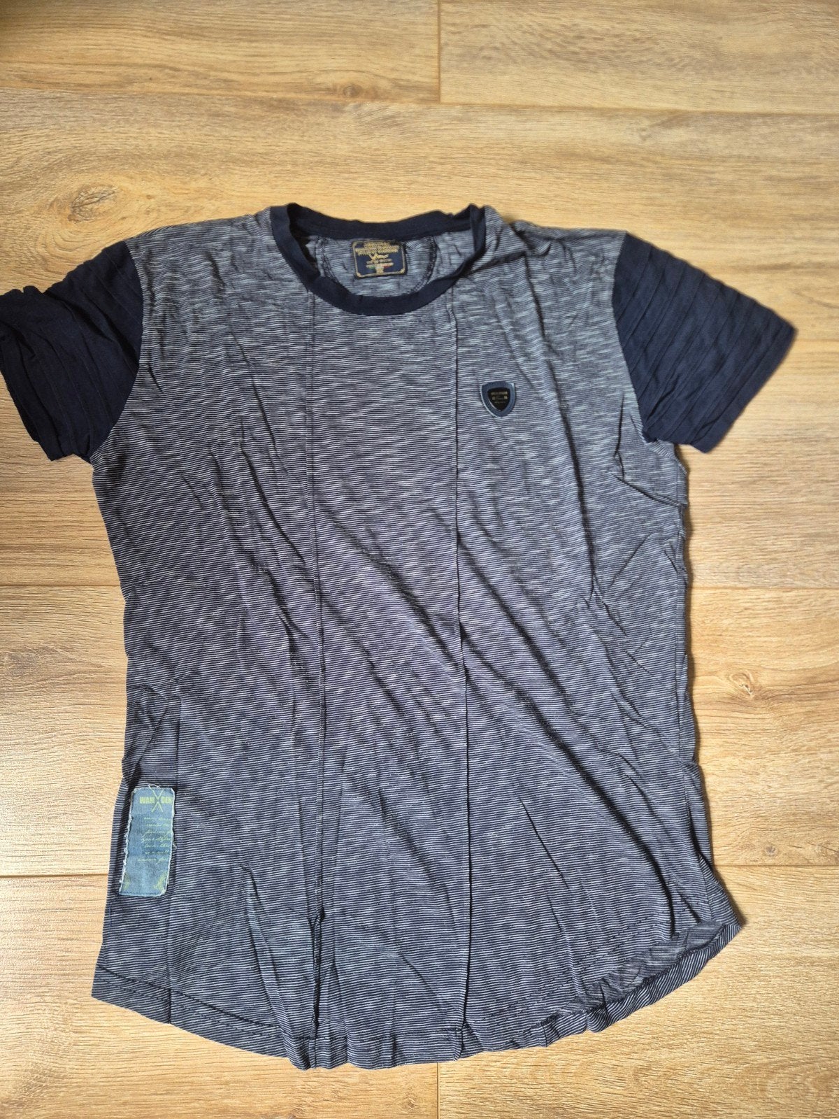 Heren T-shirt WAM Denim gestreept blauw/wit maat XXL, Blauw, Maat 56/58 (XL), Ophalen of Verzenden, WAM Denim