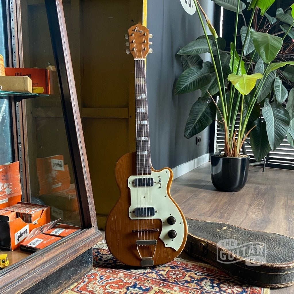 Kay K-142 Copper 1956 OHSC, Muziek en Instrumenten, Ophalen of Verzenden, Gebruikt, Solid body, Overige merken