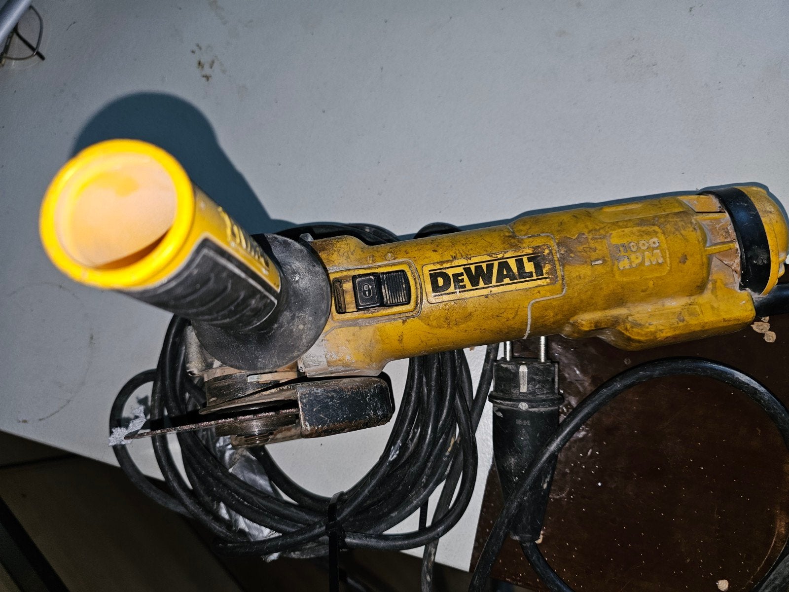 DeWALT DWE4217 Haakse Slijper 1200W 125mm - Gebruikt, Ophalen of Verzenden, Gebruikt, 1000 watt of meer, Haakse handslijpmachine