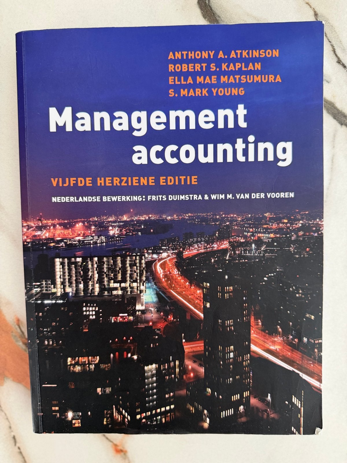 Management Accounting - Vijfde Herziene Editie, Ophalen of Verzenden, Gamma, Zo goed als nieuw, HBO