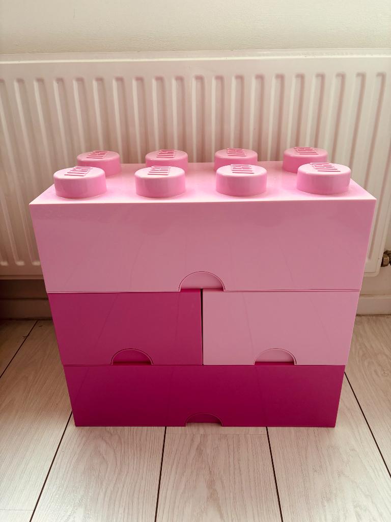 Lego opbergdozen, Kinderen en Baby's, Speelgoed | Duplo en Lego, Ophalen of Verzenden, Zo goed als nieuw, Accessoire, Lego