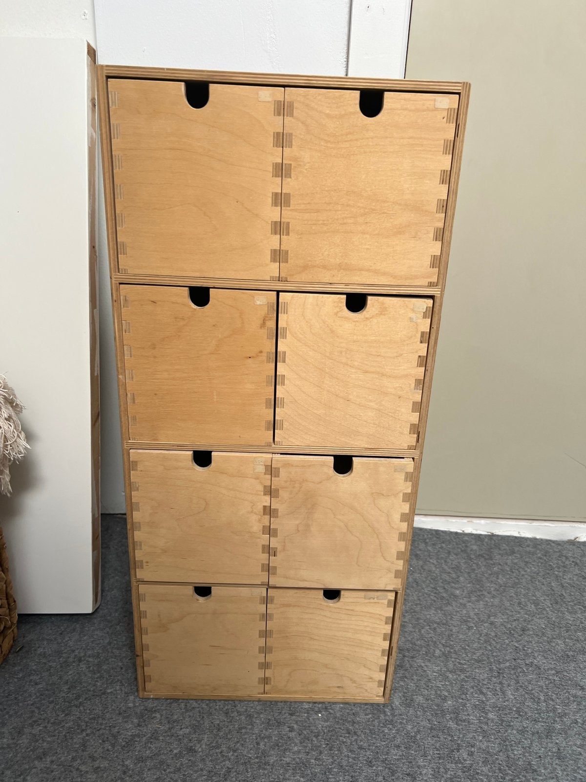 Vintage Ikea Moppe 8 Mini Chest Organizer, Ophalen, Minder dan 50 cm, Gebruikt, Minder dan 100 cm