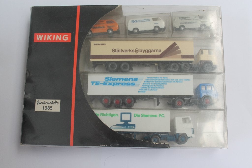 Wiking Werbemodelle 1985  (99861), Ophalen of Verzenden, Zo goed als nieuw, Bus of Vrachtwagen, Wiking