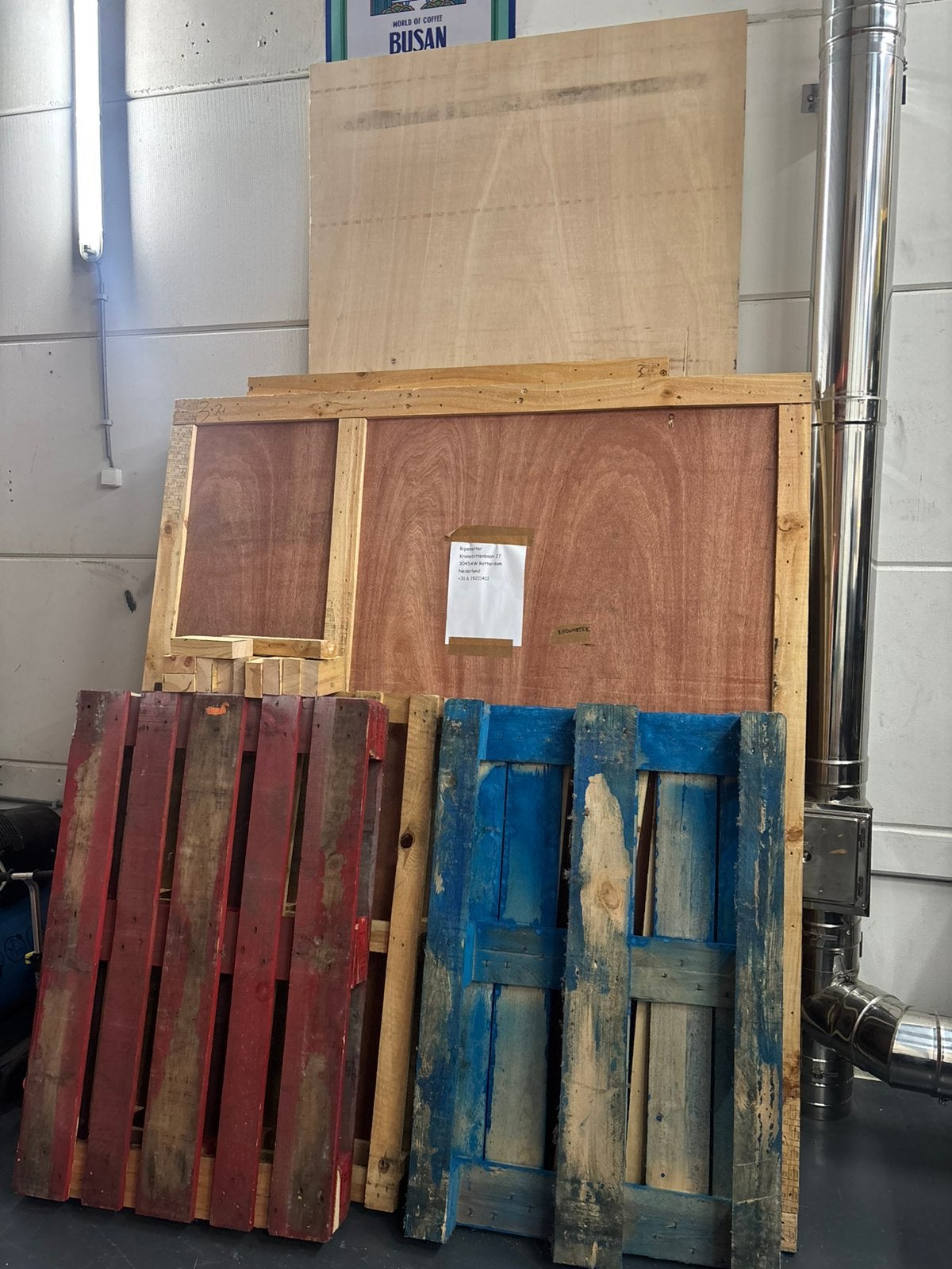 Pallets en hout, Ophalen, Gebruikt, Minder dan 180 cm, Planken