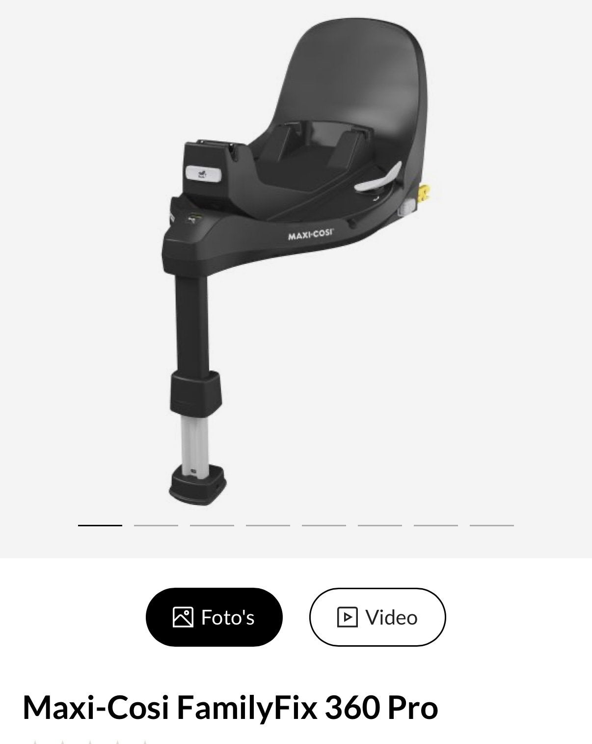 Maxi-Cosi FamilyFix 360 Pro ISOFIX Base, Kinderen en Baby's, Ophalen, Nieuw, Isofix, 0 t/m 13 kg