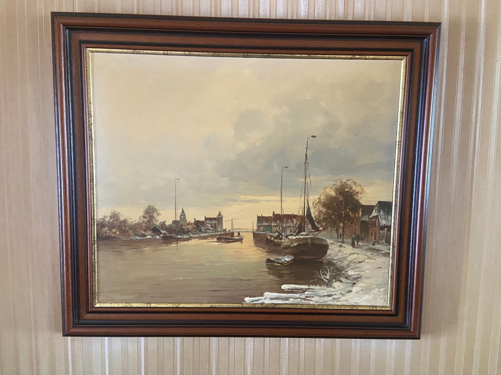 Mooi schilderij, Antiek en Kunst, Ophalen