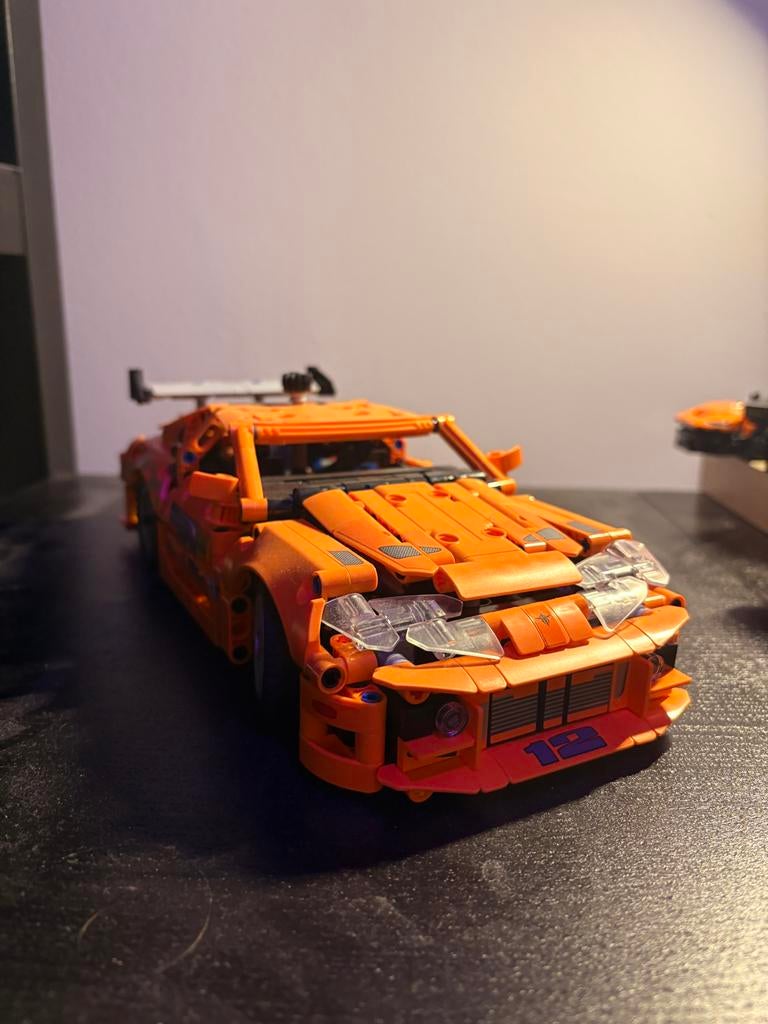 LEGO Technic Fast & Furious Toyota Supra MK4 42204, Ophalen of Verzenden, Zo goed als nieuw, Complete set, Lego