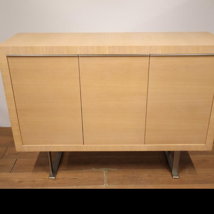 Super gaaf eikenhouten dressoir,, Ophalen, Zo goed als nieuw, 25 tot 50 cm, 200 cm of meer