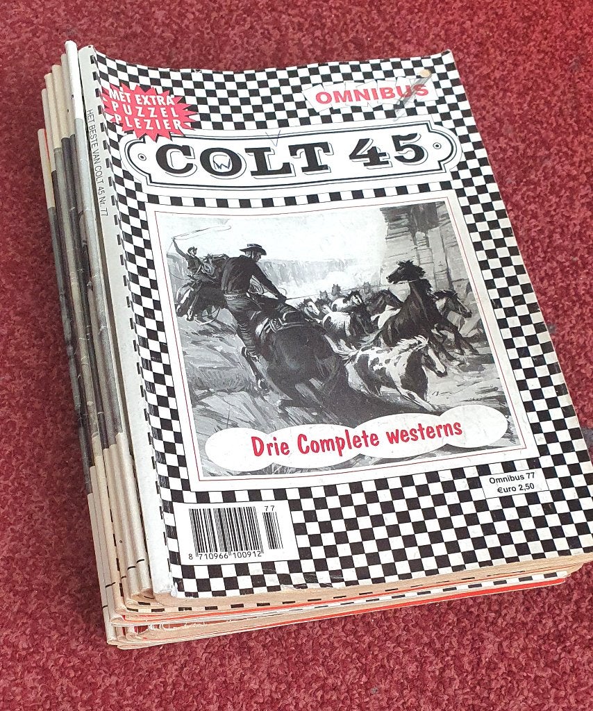 18 spannende WESTERN verhalen, Verzenden, Gelezen