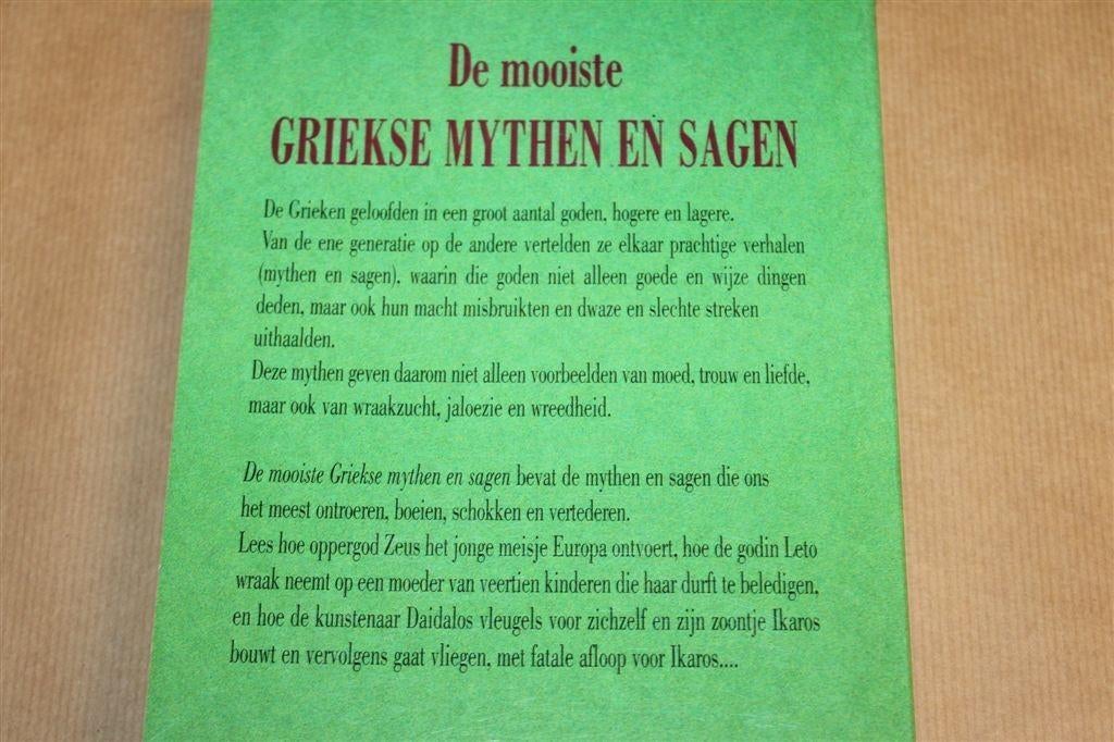 De Mooiste Griekse Mythen — Goden & Heldenverhalen, Ophalen of Verzenden, Gelezen