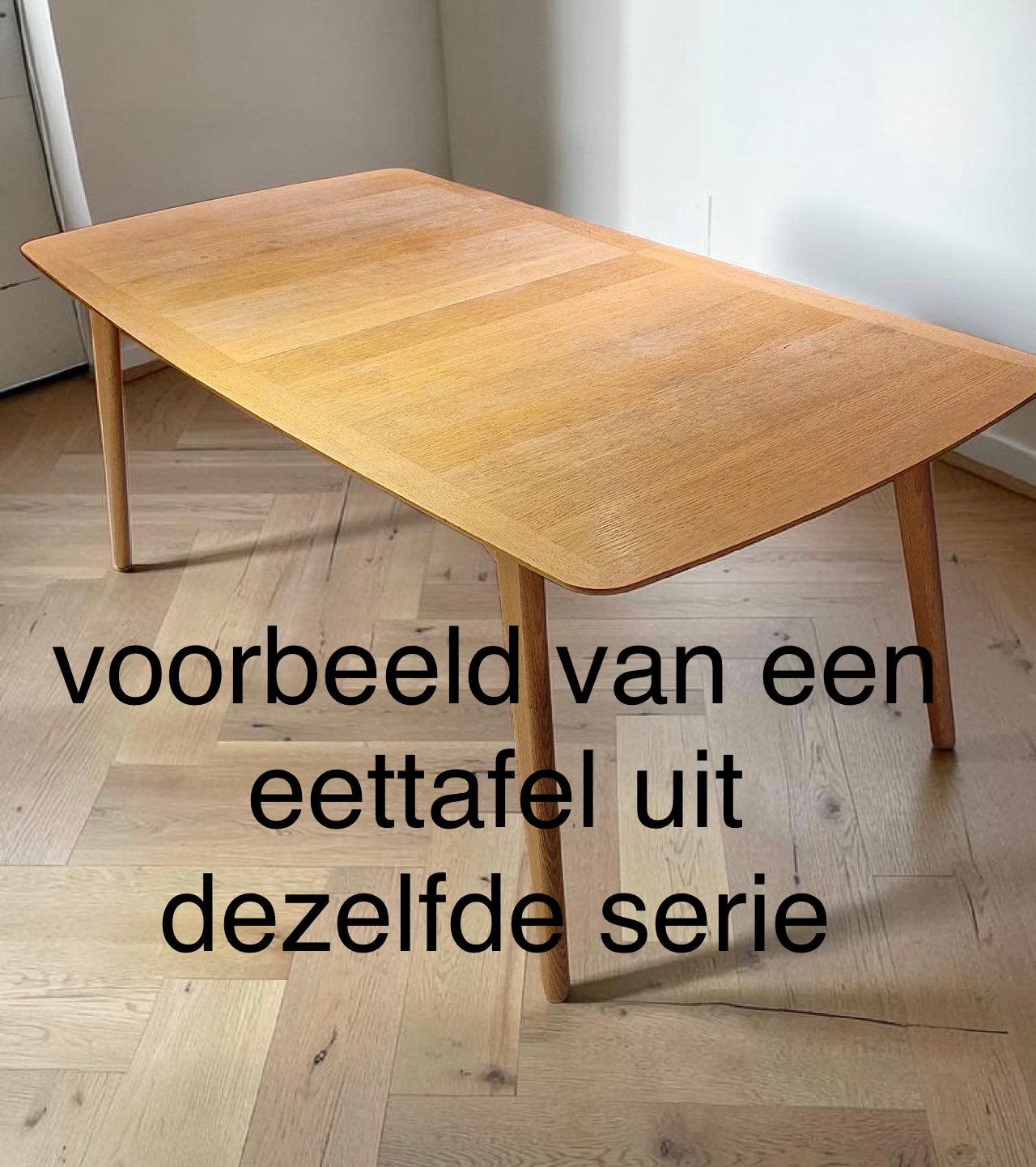 Salontafel Bolia Wake nieuw in doos, Ophalen, 100 tot 150 cm, Deens, Eikenhout
