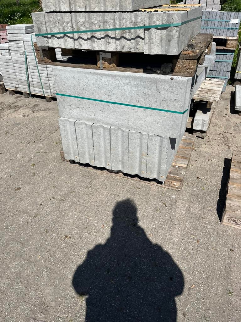 Opsluitbanden 15*40*100 cm, Tuin en Terras, Bielzen en Borders, Ophalen, Overige typen, Nieuw, Minder dan 25 cm