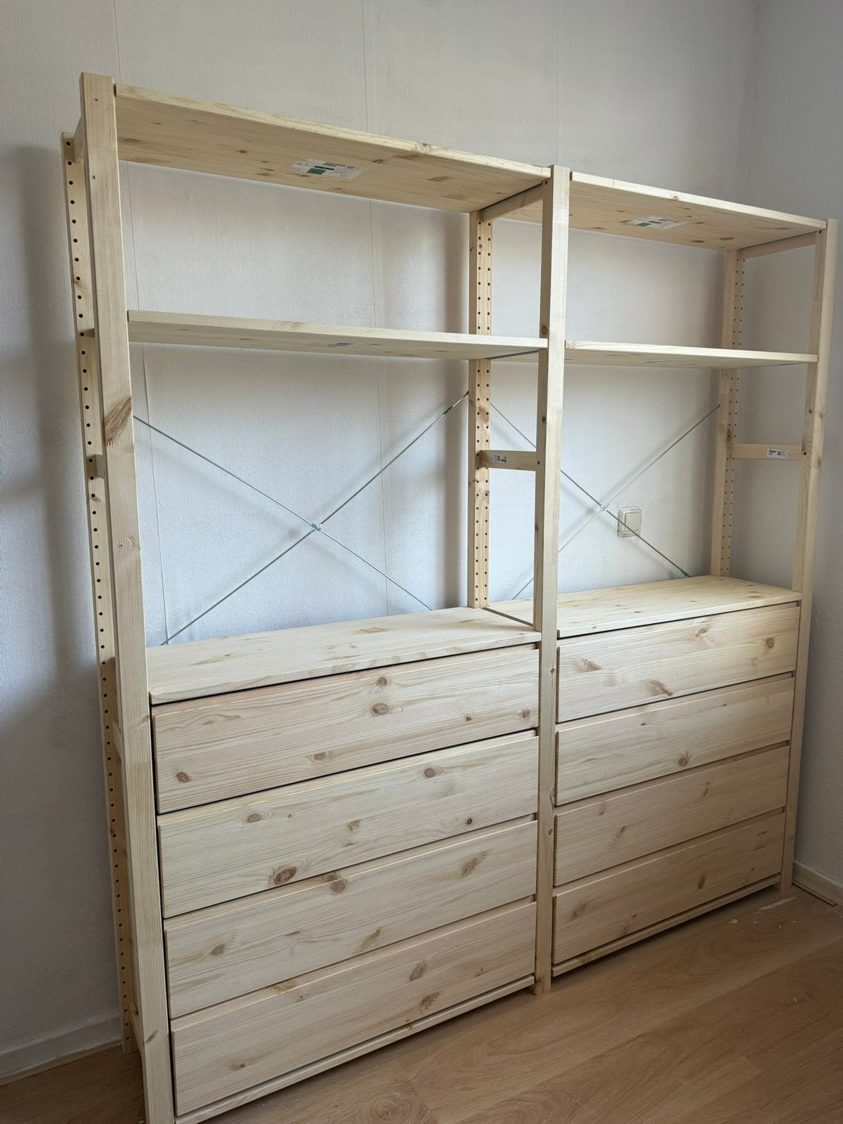 Ikea Ivar stellingkast 174x30x179 cm, Ophalen, Zo goed als nieuw, 25 tot 50 cm, (Half)hoge kast