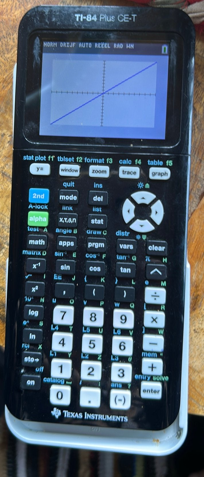 TI-84 plus CE-T, Ophalen of Verzenden, Grafische rekenmachine, Zo goed als nieuw